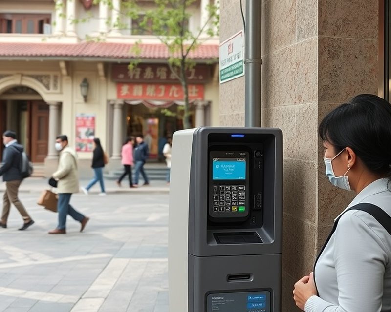 点検後 — カードリーダーを保護し、端末は稼働へ戻っています。